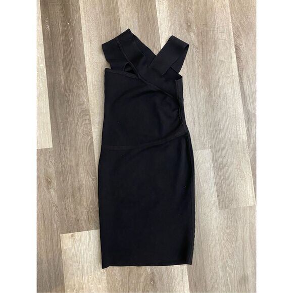 Narcisco Rodriguez Black Knit Bodycon Dress, Size Small* MSRP $995 - Picture 12 of 13